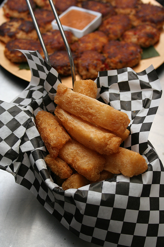 Yuca fries from Blaze Village Kitchen