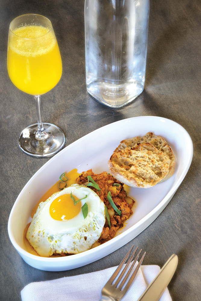 Simone’s in Warren uses a wood-fired forno to create their unforgettable brunch