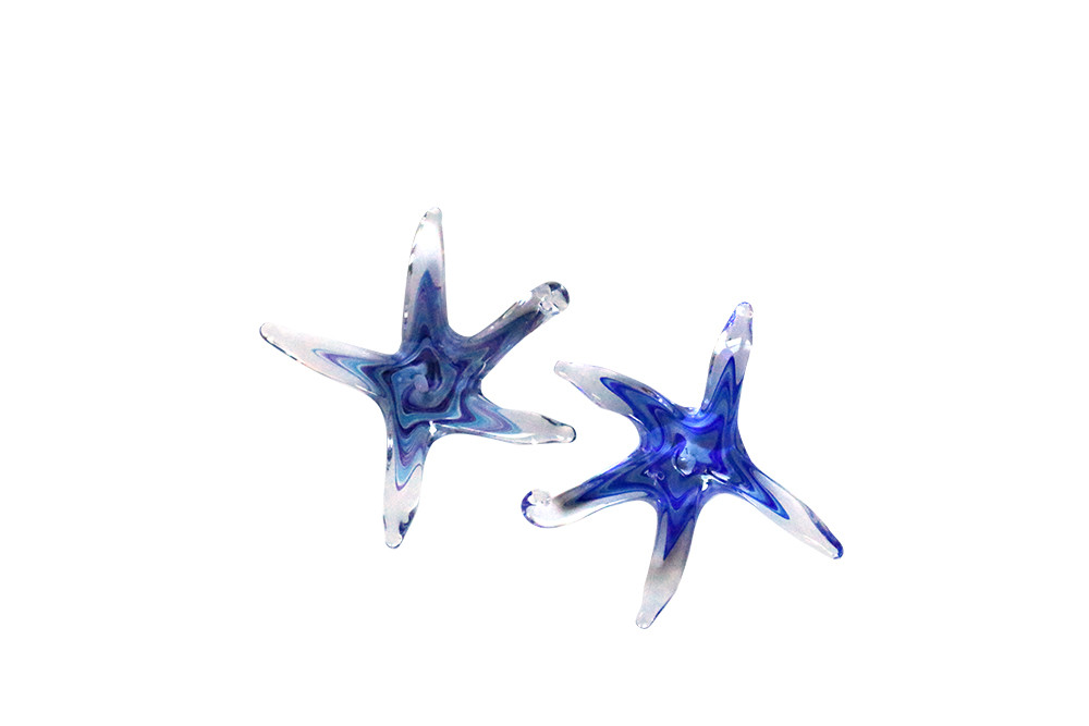 Glass starfish ornaments, $23 each
Simply Natural: 24A Pier Market Place, Narragansett. 401-782-3400, SimplyNaturalAndMore.com