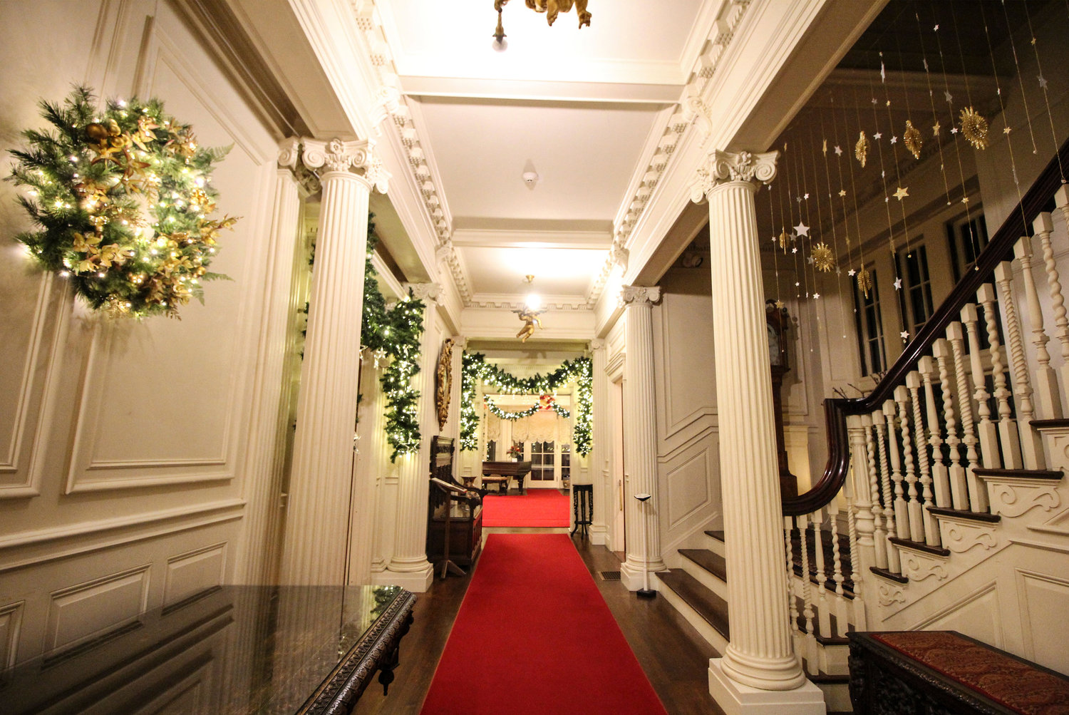 Hallway leading to the living room