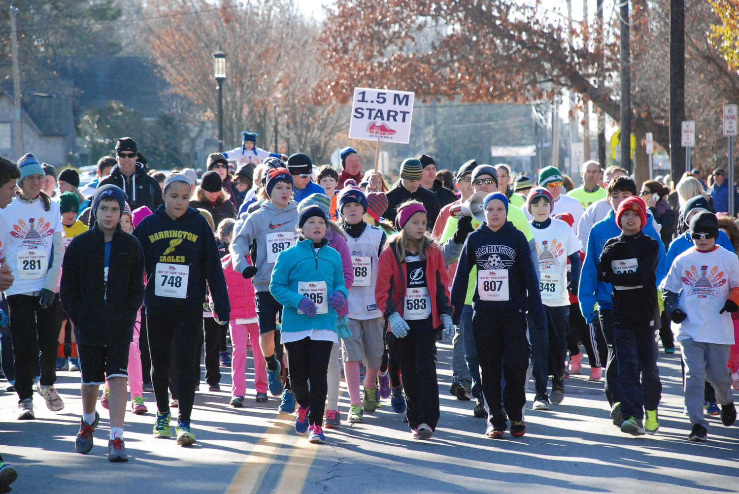 The RI Turkey Trot is a Pawtucket Thanksgiving tradition