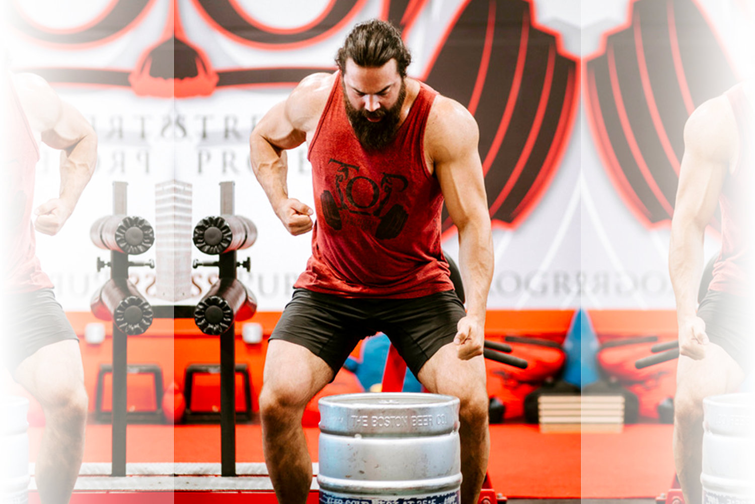 The TOP Strength Project’s Steve Tripp is is also a champion Strongman competitor