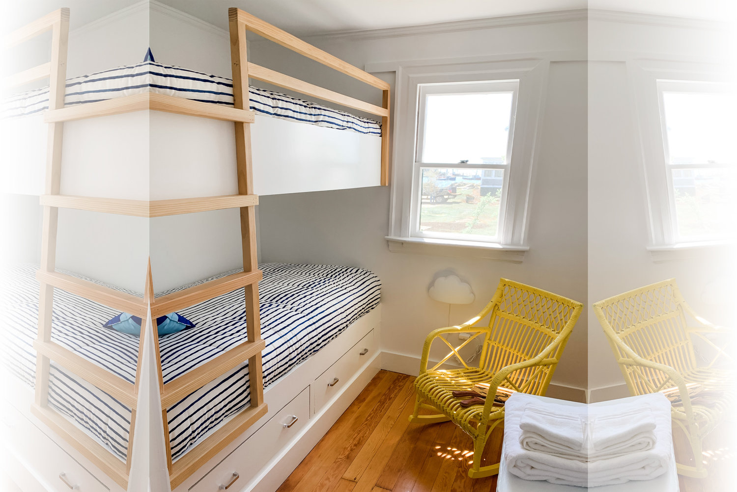 Bunk beds with storage  are ideal for small spaces