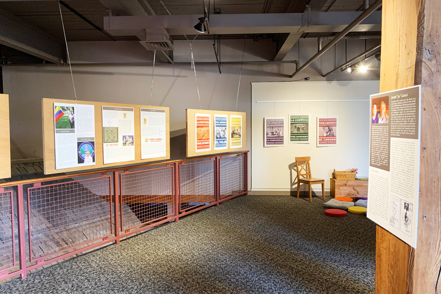Two exhibits exploring the history of Latino settlement in Rhode Island are on view at the Museum of Work and Culture through September 24