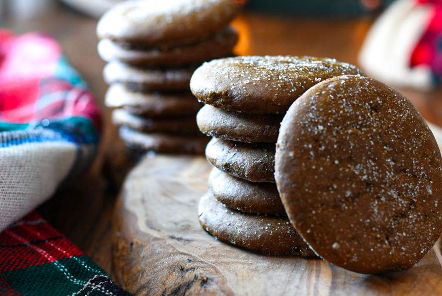 Old-fashioned gingersnaps perfect for gifting (or dunking!)