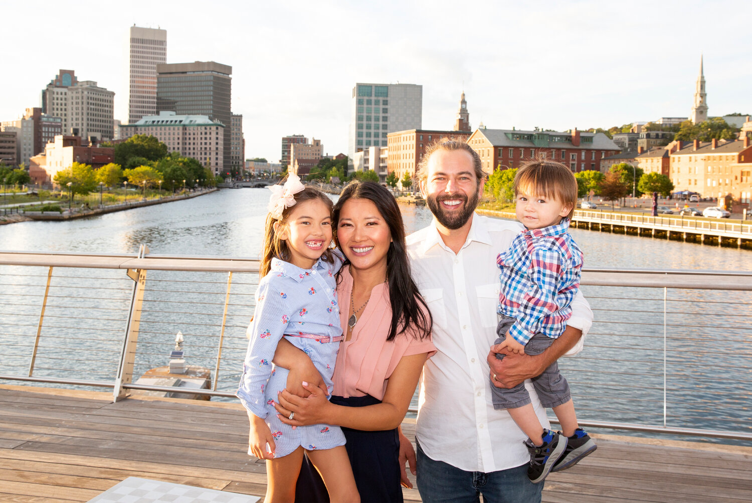 Chi Kitchen’s Minnie Luong, Tim Greenwald, and family
