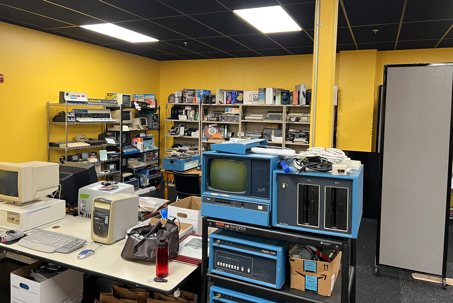 Inside the new Rhode Island Computer Museum space in Warwick